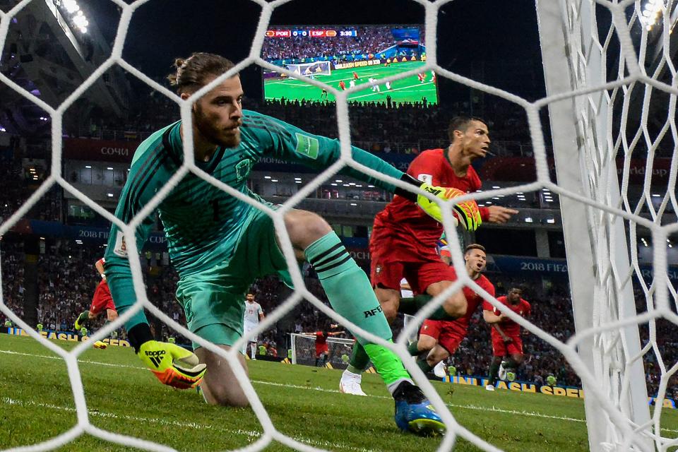 David de Gea is arguably the best keeper even after his howler gifted Cristiano Ronaldo Portugal’s second goal against Spain in their incredible World Cup clash