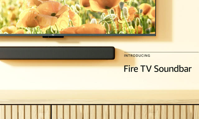 debuts the $120 Bluetooth-enabled Fire TV Soundbar