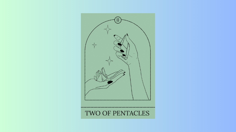 Pisces: 2 of Pentacles