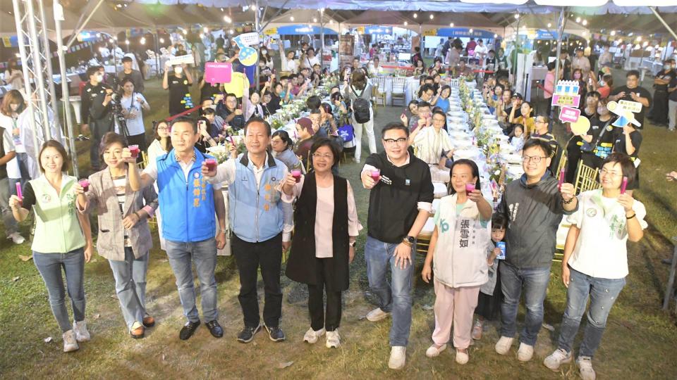 ▲彰化「N Lab 食宴式」系列活動第二場次於今天起一連兩天在員林公園飄香登場。（記者林明佑翻攝）