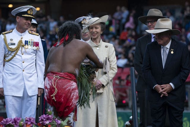 Princess Royal visit to Australia