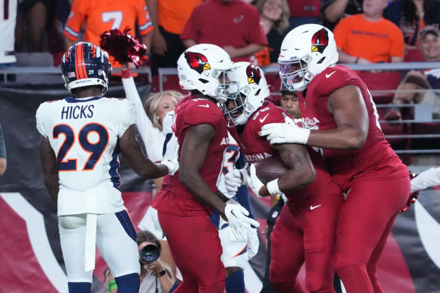 Cardinals rally to beat Broncos, 18-17, in a preseason game as QB