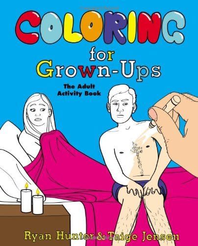 If coloring for adults seems a little ridiculous to you, or to your friends, this book totally agrees. In fact, there are many aspects of adulthood today that&nbsp;<i>Coloring for Grown-Ups</i> finds tragically absurd, like trying to date and health insurance.&nbsp;Both laughter and coloring are great for stress reduction,&nbsp;so give the most anxious comedy fan you know the gift of lower blood pressure this holiday.<br /><br /><a href="http://www.amazon.com/Coloring-Grown-Ups-Adult-Activity-Book/dp/0452298253/ref=sr_1_48?s=books&amp;ie=UTF8&amp;qid=1450128967&amp;sr=1-48&amp;keywords=adult+coloring+books">Find on Amazon.</a>