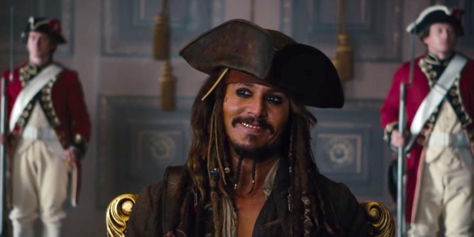 Captain Jack Sparrow Pirates of the Caribbean On Stranger Tides