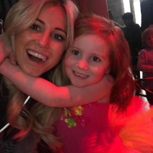 Roxy played single mum to Pixie for Oliver's year-long jail sentence. Photo: Instagram