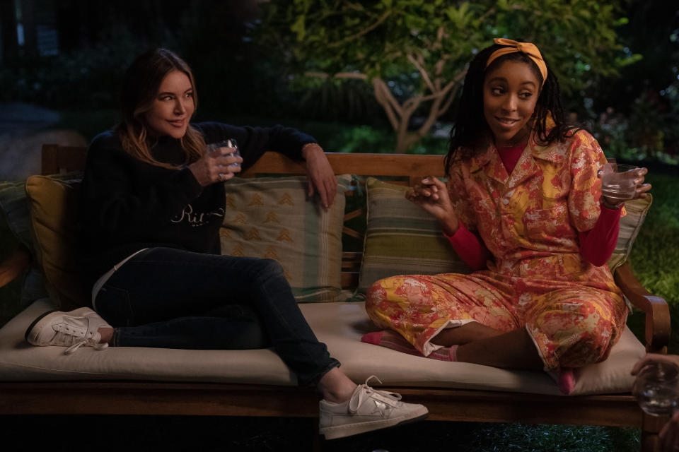 Christa Miller, left, and Jessica Williams in <i>Shrinking</i><span class="copyright">Apple TV+</span>