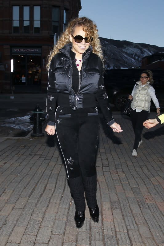 ASPEN, CO - DECEMBER 27: Mariah Carey is seen shopping at Moncler on December 27, 2023 in Aspen, Colorado. (Photo by MEGA/GC Images)<p>MEGA/Getty Images</p>