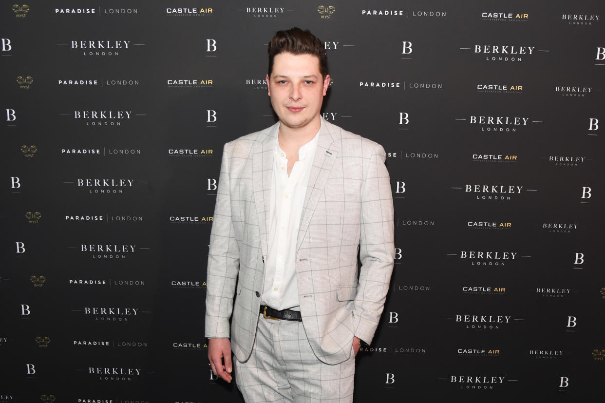 LONDON, ENGLAND - MARCH 04:  John Newman attends the launch of Berkley London, a bespoke luxury chauffeur & concierge founded by John Newman, at The Yard, Shoreditch, on  March 4, 2020 in London, England.  (Photo by David M. Benett/Dave Benett/Getty Images for Berkley London)