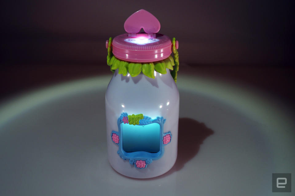 Open fairy jar