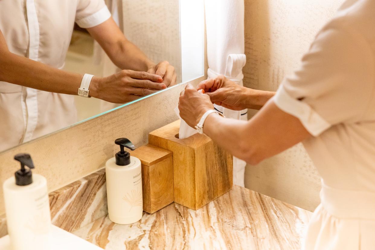 Housekeepers anticipate guest needs, even before they realize it.