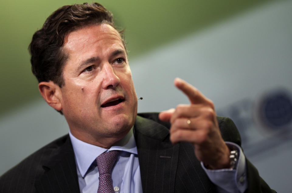 Results day: Barclays CEO Jes Staley. Photo: BRENDAN SMIALOWSKI/AFP/Getty Images