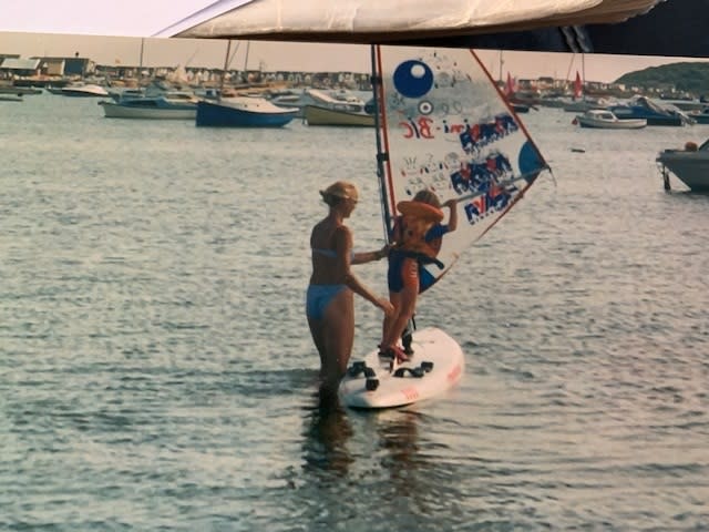 Christchurch Harbour was a natural playground for young Emma Wilson