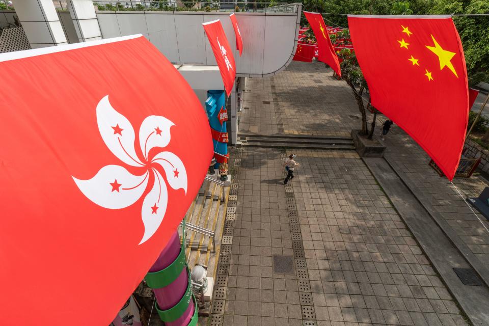 尖沙咀柏麗大道。