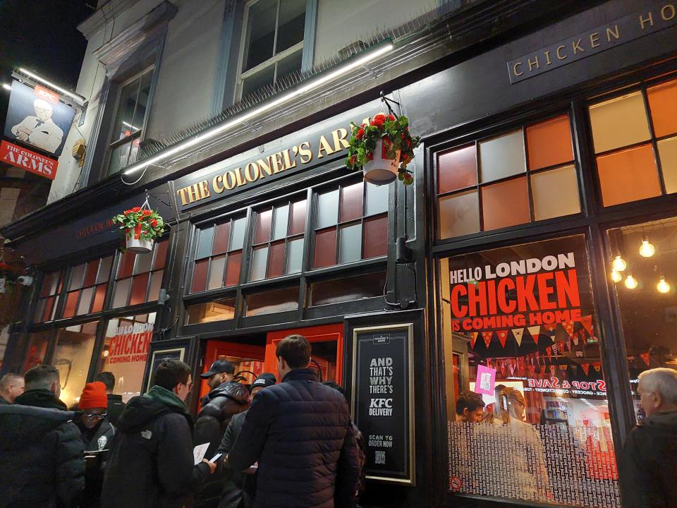 KFC pub London