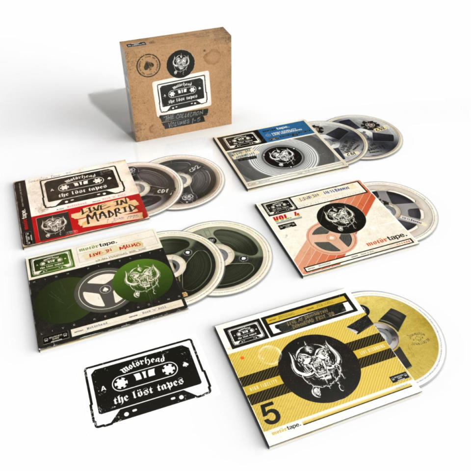 motorhead lost tapes cd box set art