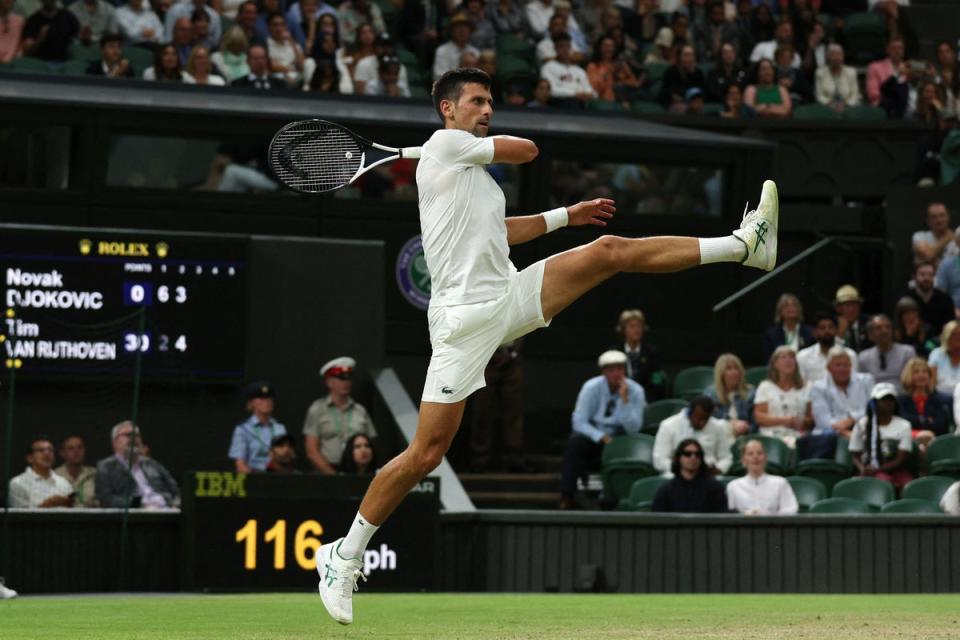 Novak Djokovic (AFP via Getty Images)