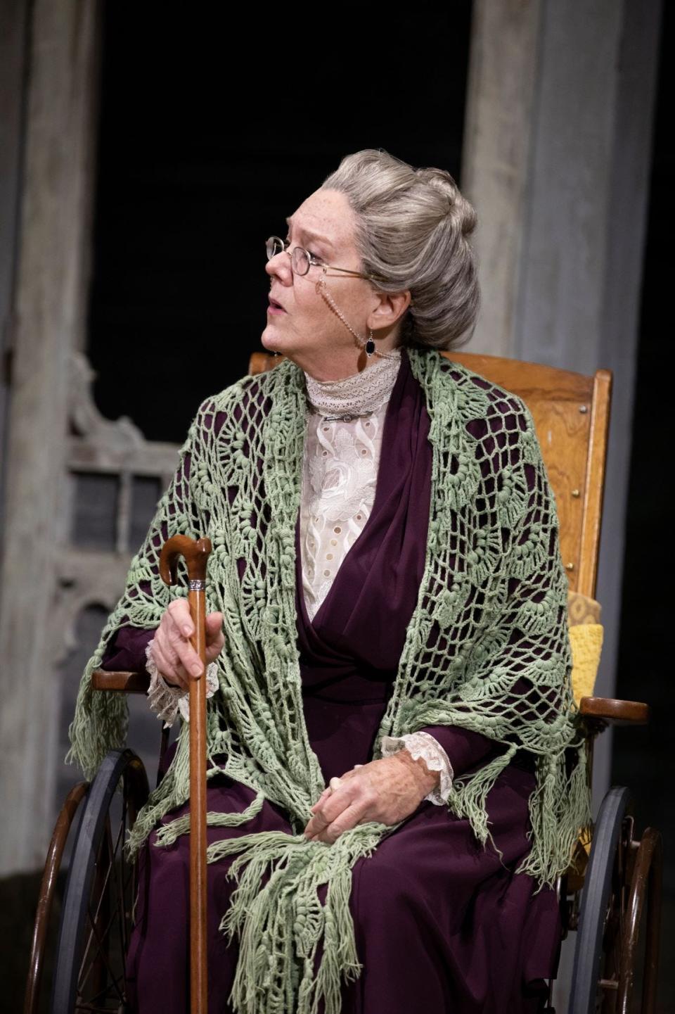 Mary Badham, who played Scout in the 1962 film version of "To Kill a Mockingbird," plays Mrs. Henry Dubose in the touring cast of Aaron Sorkin's stage adaptation.