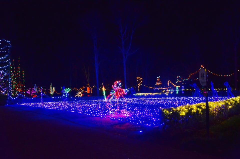 Journey Borealis at Pyramid Hill Sculpture Park & Museum is open Christmas Eve and Christmas Day.