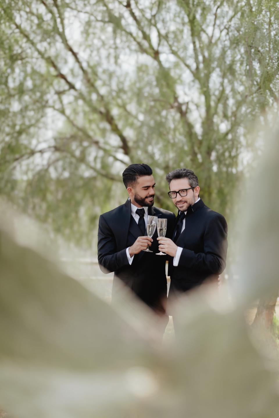 Adyan and Quintanilla met through a friend in 2020, and reconnected while working for the same company the following year.
