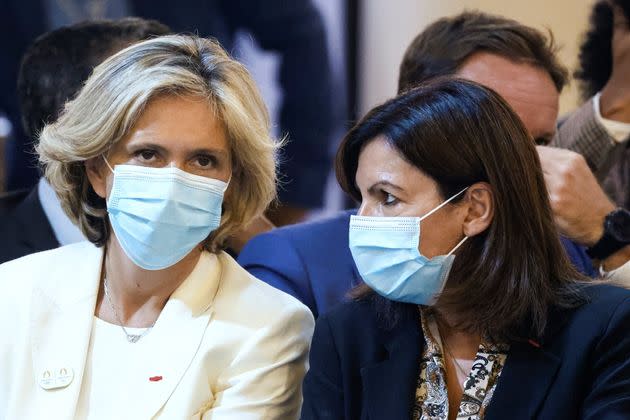 Valérie Pécresse et Anne Hidalgo photographiées ensemble à l'Élysée (illustration) (Photo: POOL New via Reuters)