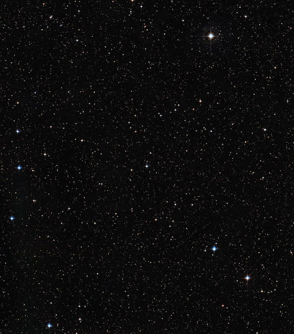 This wide-field view captures the solar twin HIP 102152 in the constellation of Capricornus (The Sea Goat).