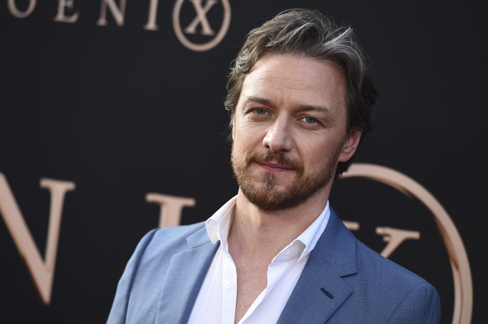 Cast member James McAvoy arrives at the Los Angeles premiere of "Dark Phoenix" at TCL Chinese Theatre on Tuesday, June 4, 2019. (Photo by Jordan Strauss/Invision/AP)