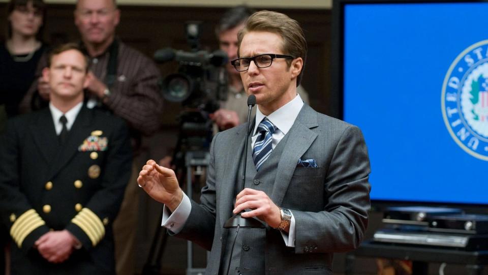 Sam Rockwell as Justin Hammer in Iron Man 2