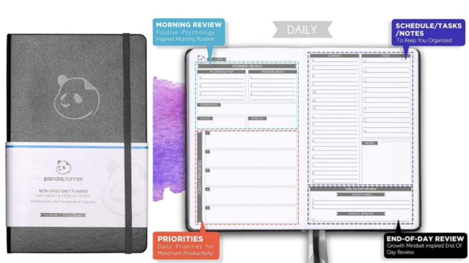 Keep track of everything from your daily tasks to long-term goals.