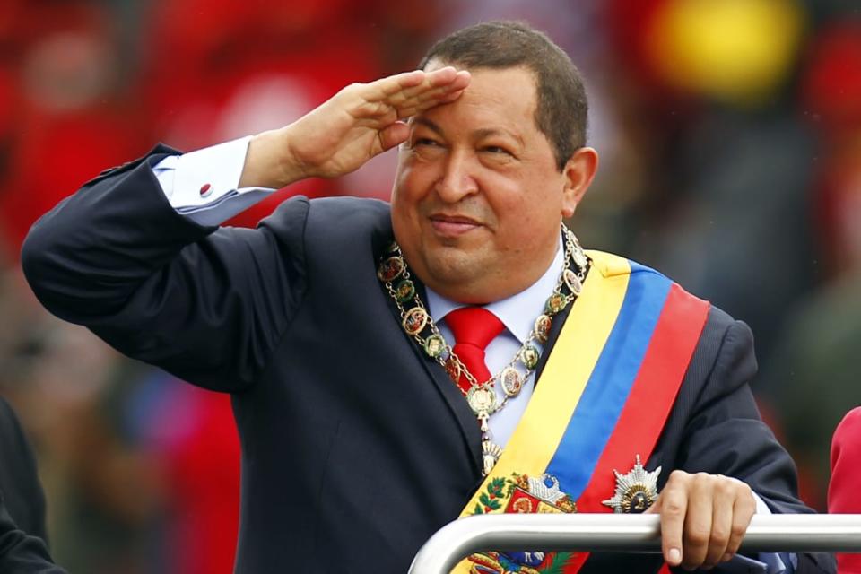 <div class="inline-image__caption"><p>Former Venezuelan President Hugo Chavez </p></div> <div class="inline-image__credit">REUTERS/Jorge Silva </div>