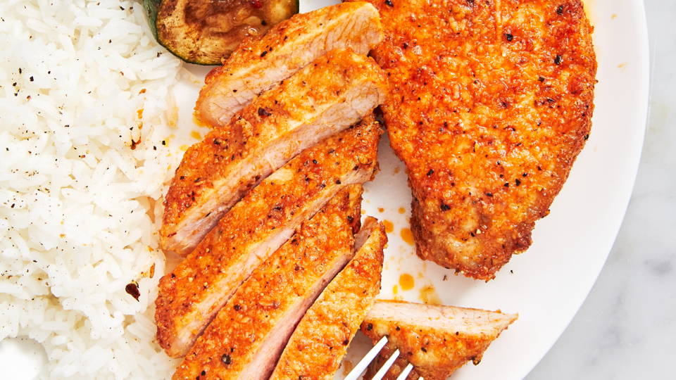 air fryer pork chops delishcom