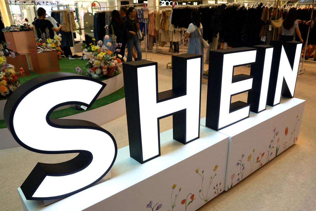 A view of a Shein pop-up store at a mall in Singapore on 4 April 2024. (PHOTO: REUTERS/Edgar Su/File Photo)