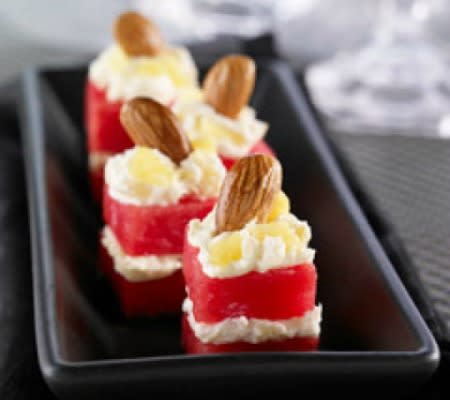 Watermelon Petit Fours