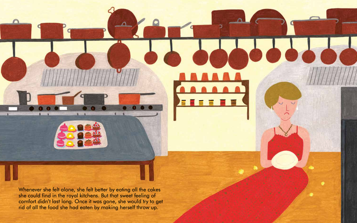 Pages from ‘Little People, BIG DREAMS: Princess Diana’ (Quarto Group)