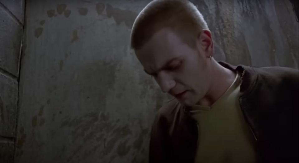 McGregor was 25 when he filmed ‘Trainspotting' (Miramax)