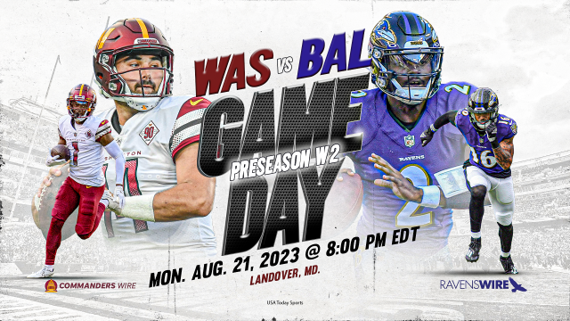How to watch Ravens vs. Commanders: Time, TV and streaming info