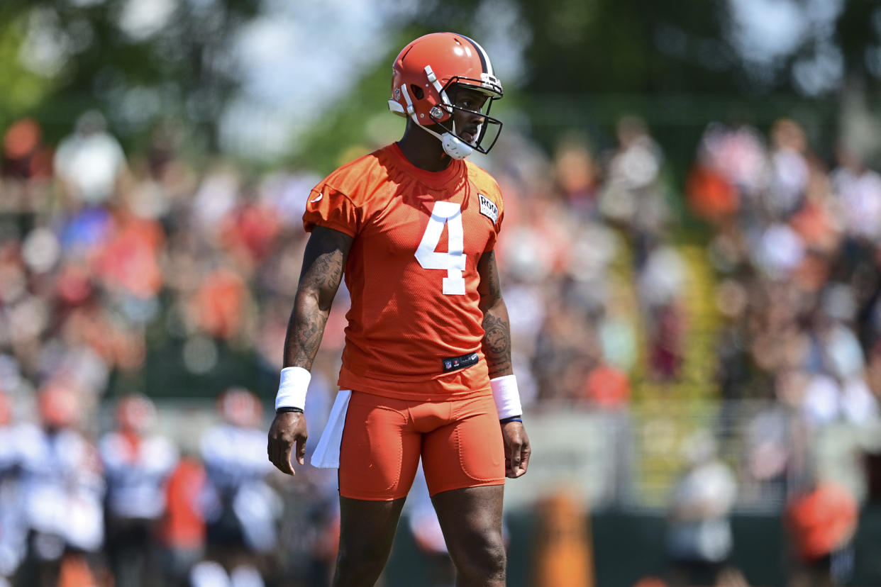 The NFL has chosen to appeal Deshaun Watson's six-game suspension,