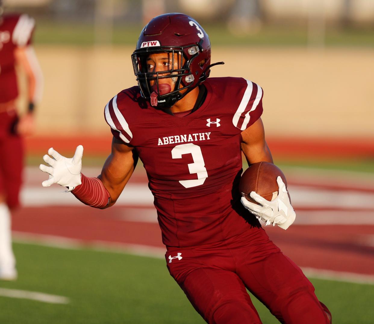 Abernathy wide receiver and safety Anthony White made a commitment Wednesday to Texas Tech. White, who missed this season with a knee injury, was credited with 88 tackles and five interceptions in 2021, when he also caught 44 passes for 794 yards.