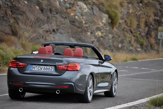 The 435i Convertible packs a 3.0-litre straight six that produces 306bhp and 400Nm of torque (Credit: BMW)