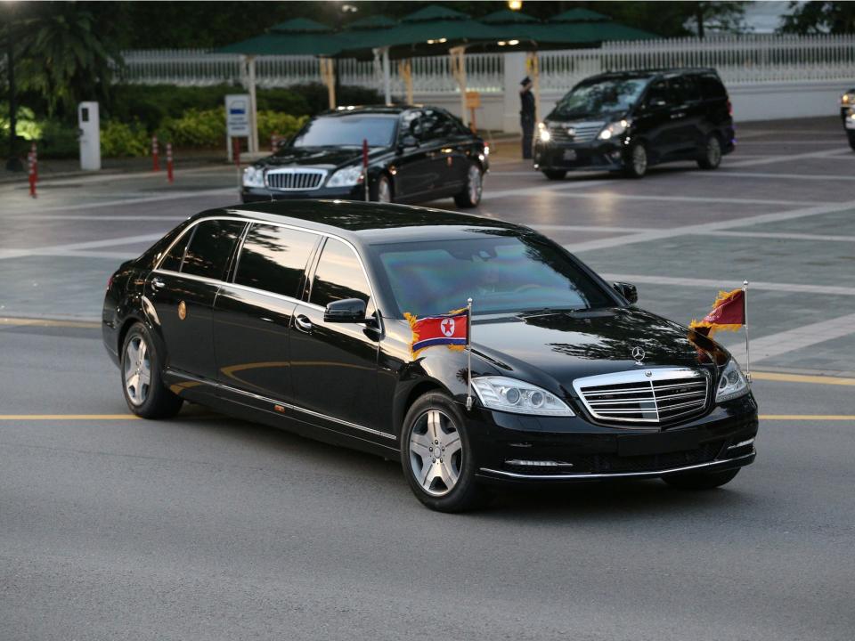 Kim Jong Un Mercedes S600 Pullman Guard