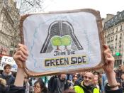 <p>“Join the green side” (“Rejoignez le côté vert” de la force) </p>