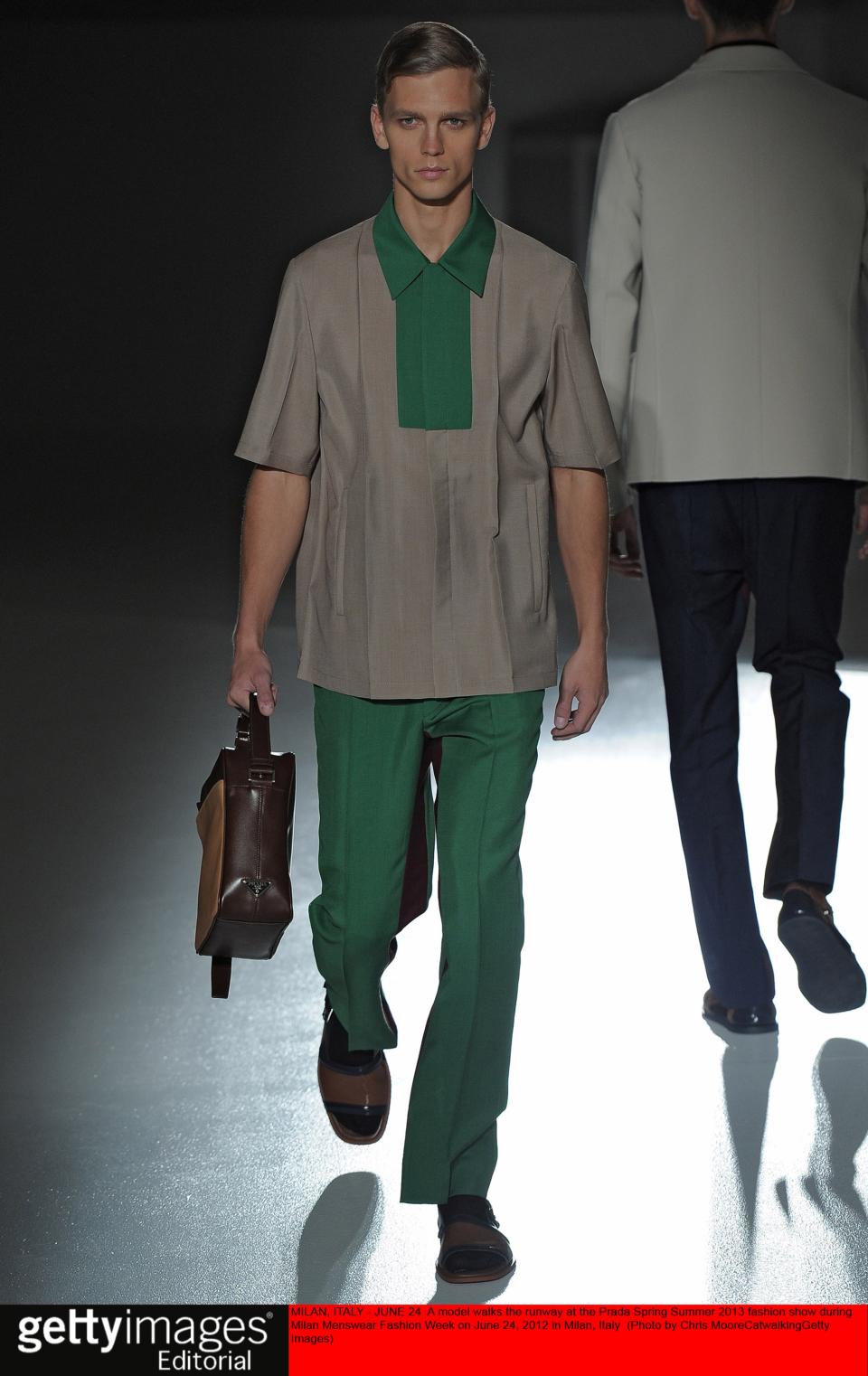 Prada - Mens Spring Summer 2013 Runway - Milan Menswear Fashion Week