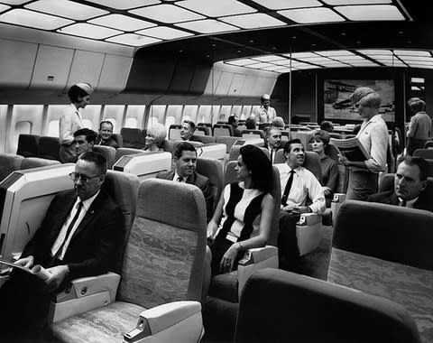 A Lockheed L-1011 Tristar in 1970 - and doesn’t it look comfy - Credit: Museum of Flight Foundation