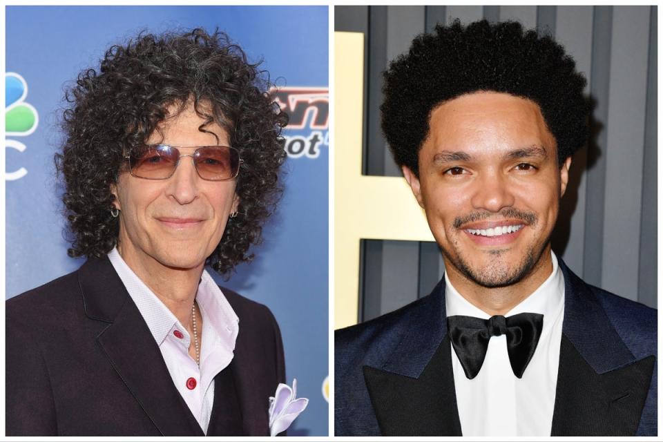 Howard Stern (left) and Trevor Noah (Getty)