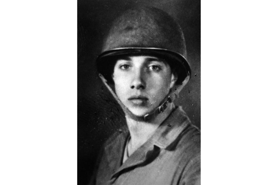 FILE - This undated photo shows Bob Dole, who enlisted in the United States Army after his second year at The University of Kansas. Bob Dole, who overcame disabling war wounds to become a sharp-tongued Senate leader from Kansas, a Republican presidential candidate and then a symbol and celebrant of his dwindling generation of World War II veterans, has died. He was 98. His wife, Elizabeth Dole, posted the announcement Sunday, Dec. 5, 2021, on Twitter. (U.S. Army via AP, File)