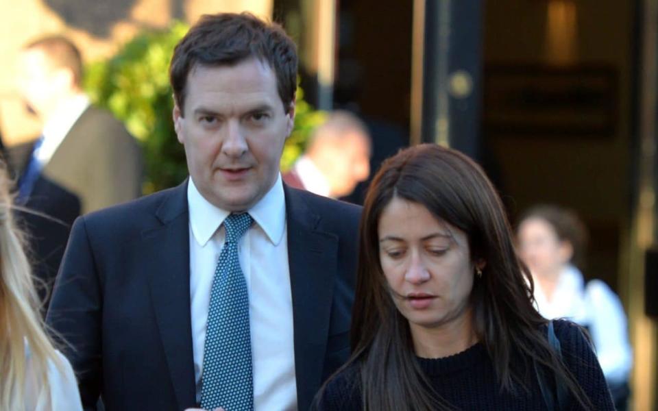 George Osborne and Thea Rogers - Alan Davidson/Shutterstock