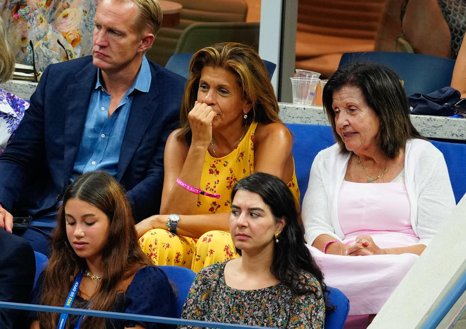 Hoda Kotb at the U.S. Open