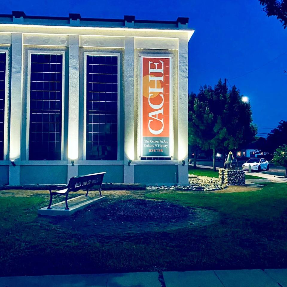 The exterior of CACHE, the community-based cultural center in Exeter. A grand opening is slated for June 10.