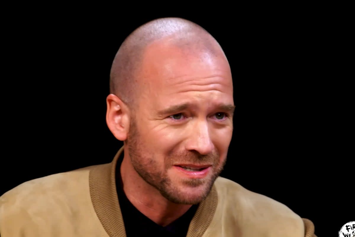 Presenter Sean Evans on ‘Hot Ones' (First We Feast)