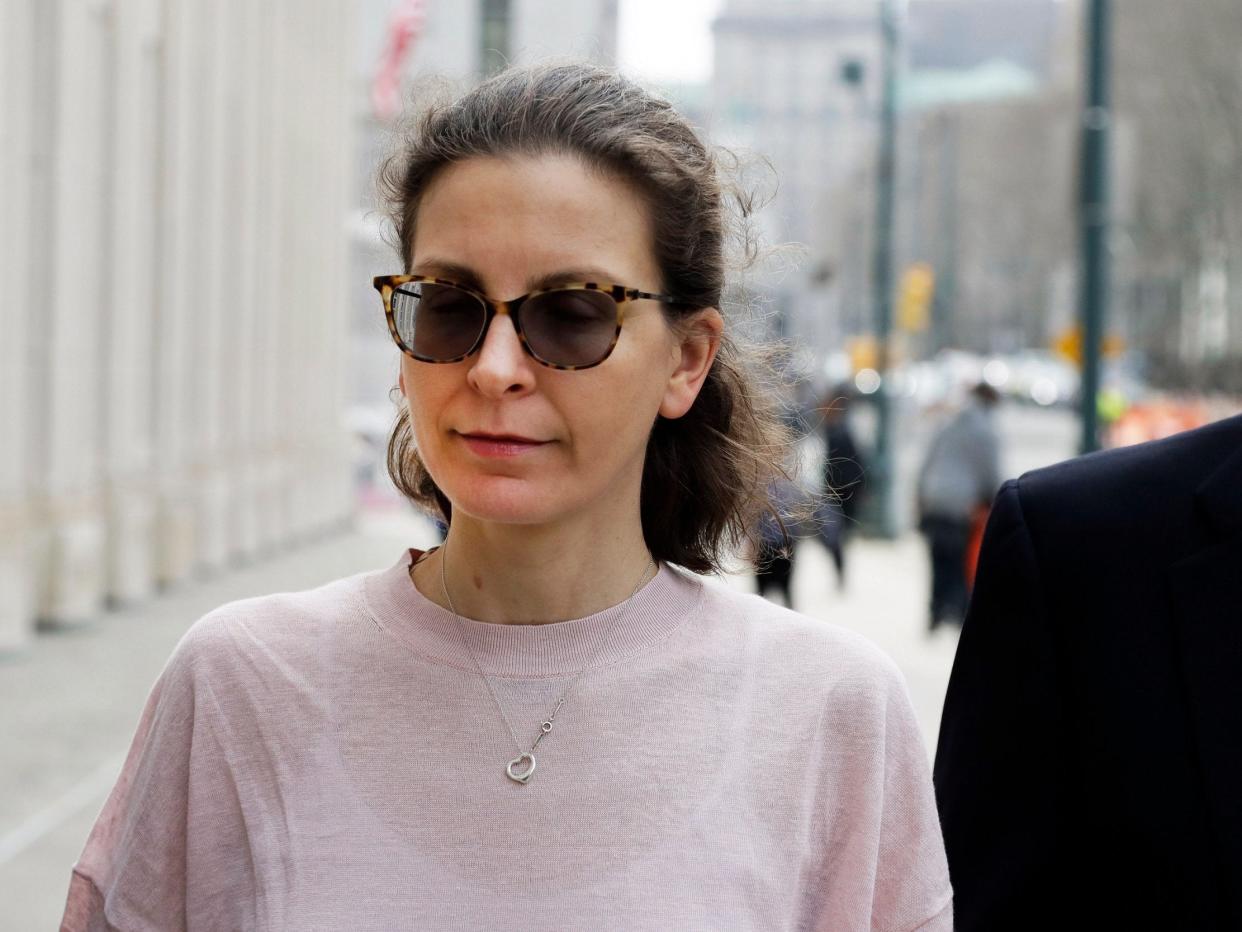  Seagram’s alcohol heiress Clare Bronfman jailed for more than six years for her role in the Nxivm sex cult. (AP)