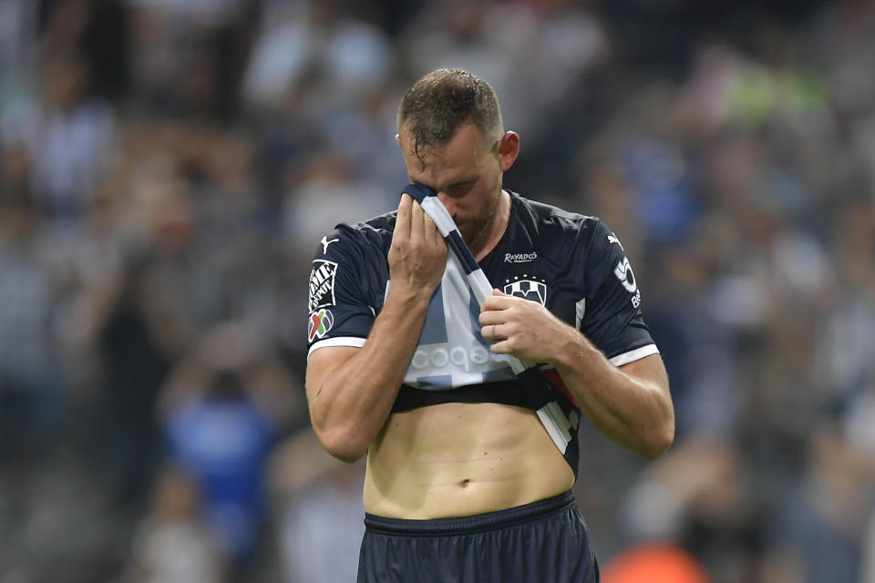 Con Monterrey, el delantero neerlandés no pudo destacar. (Foto: Azael Rodriguez/Getty Images)